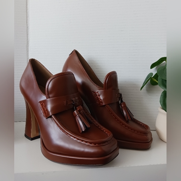 Sam Edelman - Mocha High Heels Loafers - Picture 11 of 11